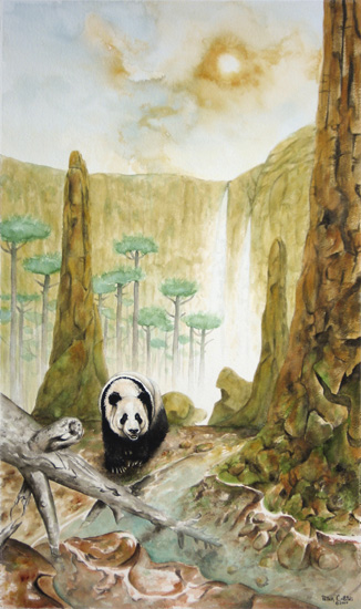 Inquisitive Panda